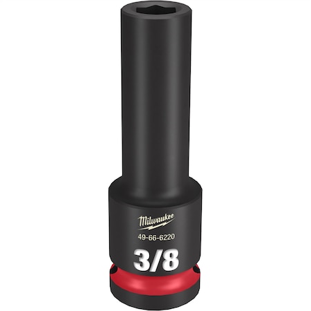 Milwaukee Tool SHOCKWAVE Impact Duty? 1/2"Drive 3/8" Deep 6 Point Socket 49-66-6220